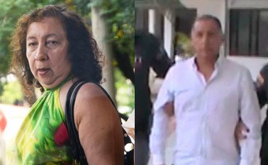 Amparo Disney Vega Mendoza y Samuel Darío Rodríguez Duarte. Archivo particular