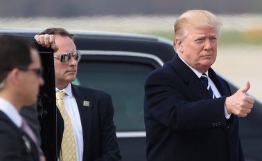 A principios de este mes Trump dijo que estaban siendo consideradas cinco ubicaciones para la cumbre "probablemente a principios de junio". AFP