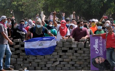 La difícil situación en Nicaragua ya deja varios muertos.  Archivo AFP