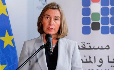 Federica Mogherini le pide al Gobierno de Nicolás Maduro que cree mecanismos para garantizar elecciones libres. AFP