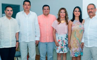 Sandro Jácome, Carlos Colmenares, Holger Cáceres, Beatriz Parra, Margarita Contreras e Iván Vila Casado.
Laura Correal