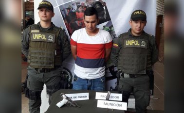 El arma será sometida a cotejos balísticos, con el fin de determinar su utilización en la comisión de hechos delictivos, señaló la Policía. Policía Nacional