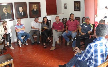 En el Complejo Histórico de la Gran Convención de Ocaña se cumplió la reunión para oficializar la creación del comité. Cortesía