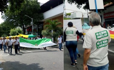 La Policía Metropolitana de Cúcuta (Mecuc) desplegó un dispositivo especial de seguridad con más de 500 uniformados. Helena Sánchez