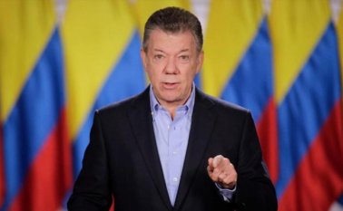 Juan Manuel Santos, presidente de Colombia. Presidencia de Colombia