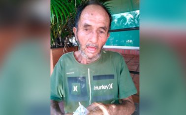 Dice llamarse Orlando Hernández. Cortesía