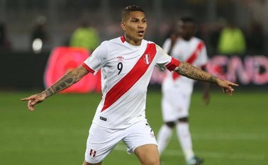 Paolo Guerrero, capitán de la selección de Perú. AFP