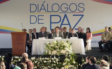 Proceso de paz con el Eln. AFP