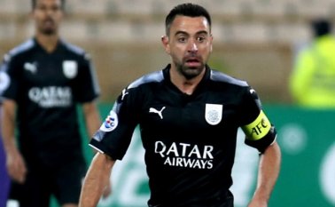 Xavi Hernández, futbolista español. AFP