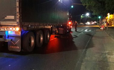 Accidente de tránsito deja un muerto en la Diagonal Santander. Cortesía