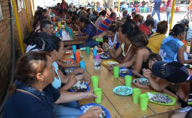 La Casa de Paso Divina Providencia ubicada en La Parada, ha servido de alivio para miles de venezolanos que llegan a Colombia huyendo de la crisis de su país. Archivo