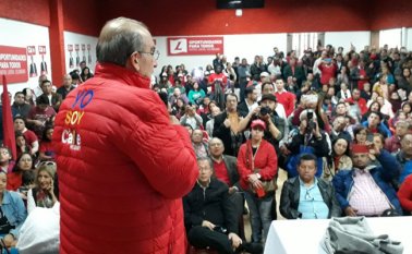 Pese a que muchos reconocen el talante y las capacidades del candidato liberal, Humberto De la Calle, el exjefe negociador no ha logrado volcar decididamente su colectividad en favor del proyecto electoral que lidera. Cortesía