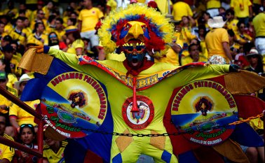 Hincha de Colombia. Archivo