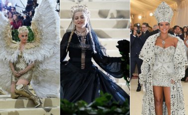 Katy Perry, Madonna y Rihanna asistieron al evento. AFP