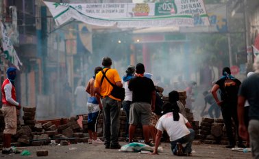 La situación en el país ya deja varias víctimas mortales.  AFP
