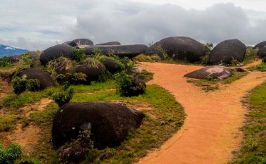 Piedras Negras, destino natural del Catatumbo ubicado en el municipio de Ábrego, Norte de Santander. Cortesía