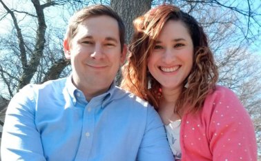 Timothy Backe y Lina Brugés. Cortesía