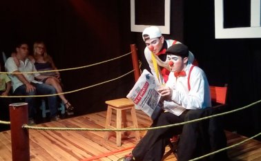 ‘Paco y Peco’ es una de las obras que se presentará en la gira que hará Casa Teatro Cúcuta en el departamento, con el apoyo del Ministerio de Cultura. Cortesía Casa Teatro