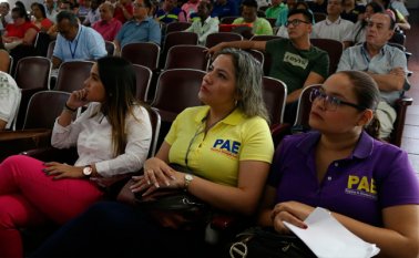 En la primera mesa pública del Programa de Alimentación Escolar la procuraduría y contraloría municipal hicieron acompañamiento. Cortesía