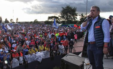 Iván Duque, candidato presidecial por el Centro Democrático. Colprensa