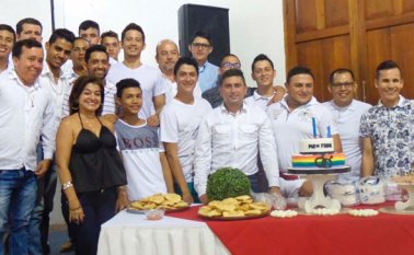 Encuentro en la Biblioteca Julio Pérez Ferrero. Cortesía