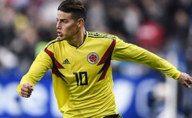 James Rodríguez, futbolista colombiano. @jamesrodriguez10