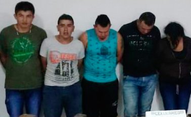 Los detenidos continúan en audiencias de imputación de cargos y medida de aseguramiento, en el Palacio de Justicia de Cúcuta. Cortesía