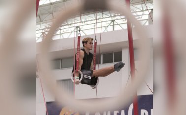 Uno de los deportistas nortesantandereanos que estará en los Suramericanos de Cochabamba es el gimnasta Jossimar Calvo. Juan Pablo Cohen