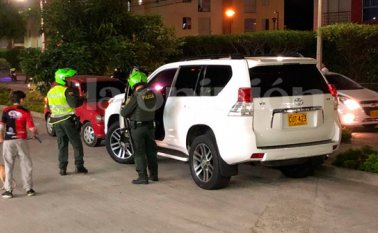 Así quedó el lugar de los hechos. Cortesía