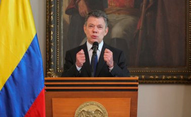 El presidente hizo la aclaración.
Colprensa