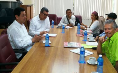 Este martes en la mañana se dio la reunión. Cortesía