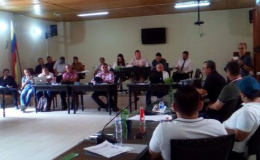 En el Concejo de Ocaña se cumplió un debate para analizar las quejas de los usuarios respecto del alza en las tarifas de los servicios de acueducto y de alcantarillado. Javier Sarabia