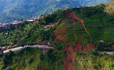 La emergencia se dio en el kilómetro 62. Colprensa