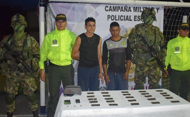 Franklin Guerrero y Wilfredo Martínez fueron enviados a la cárcel. Ejército Nacional