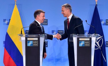 En Bélgica, Bruselas, se hizo el acto protocolario. Colprensa