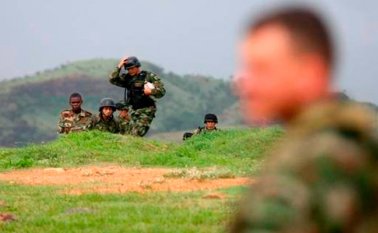 Los uniformados hacen parte del grupo de militares que se se encuentra en combates con el Epl.
Archivo