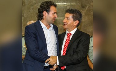 Los mandatarios se han enfrentado los últimos días por supuestas responsabilidades en la crisis que tiene en riesgo a Ituango, Valdivia, Puerto Valdivia, Cáceres, Tarazá, Caucasia y Nechí, Antioquia. Colprensa