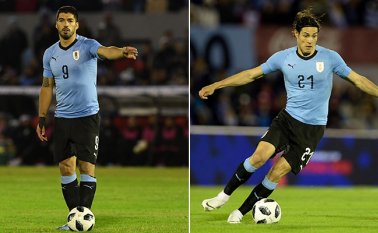 En Brasil-2014 Suárez mordió a Giorgio Chiellini y la FIFA lo expulsó del Mundial. AFP