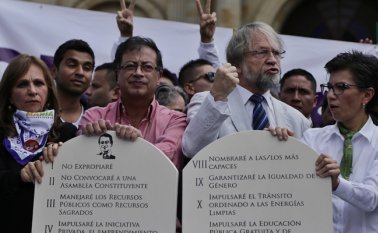 Claudia López señaló que pese a las diferencias, no pueden permitir que el uribismo llegue al poder por el peligro que representa para el país. Colprensa