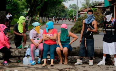 Los bloqueos se han multiplicado hasta alcanzar 70% de las carreteras en 10 de los 17 departamentos del país. AFP