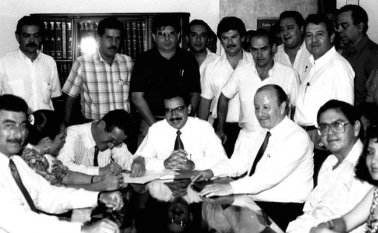 La imagen fue tomada en la Registraduría. Archivo