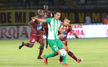 El equipo paisa tiene una ventaja de un gol, conseguido por Dayro Moreno en el partido de ida.  Colprensa