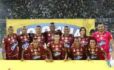 Los dirigidos por el estratega samario tuvieron que recibir a Atlético Nacional en el estadio Manuel Murillo Toro de Ibagué. Colprensa