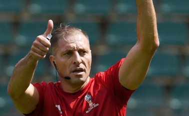 Néstor Pintana, árbitro argentino.
AFP