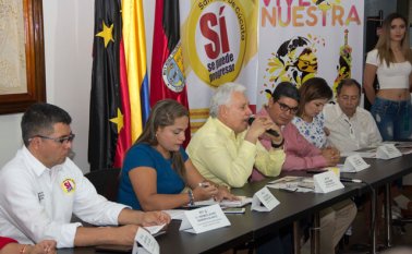 El alcalde César Rojas presentó el miércoles ante los medios de comunicación de Cúcuta todos los detalles de lo que será la III Versión de la Feria de Cúcuta.
 Luis Alfredo Estévez