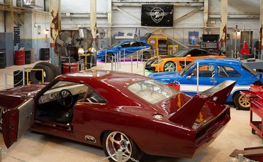 En total, se encuentran allí 12 vehículos de la franquicia de películas Fast & Furious. Colprensa