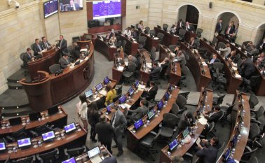 El nuevo Congreso de la República que acompañará al próximo presidente se posesionará el 20 de julio. Archivo