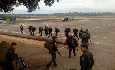 El Departamento de Policía de Norte de Santander ya desplazó refuerzos a diferentes municipios de Norte de Santander.
Cortesía