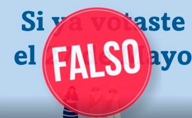 La Registraduría ya se pronunció desmintiendo esta información. Captura de video