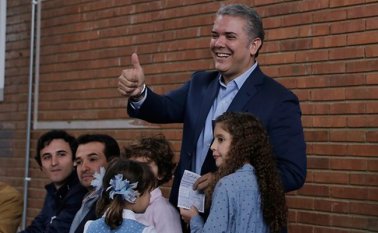 Iván Duque, candidato por el Centro Democrático. Colprensa